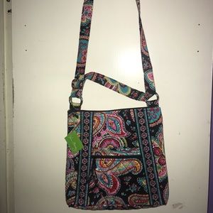 Vera Bradley Hipster Parisian Paisley Crossbody